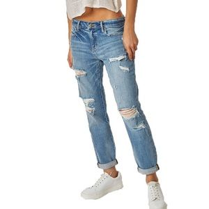 PISTOLA High Rise Girlfriend Jeans
